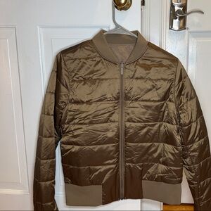 lululemon athletica Olive Bomber Jacket
